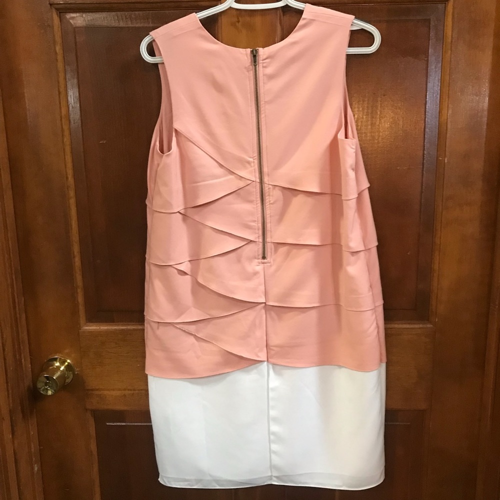 Peach Ruffle Dress - Picture 3 of 3